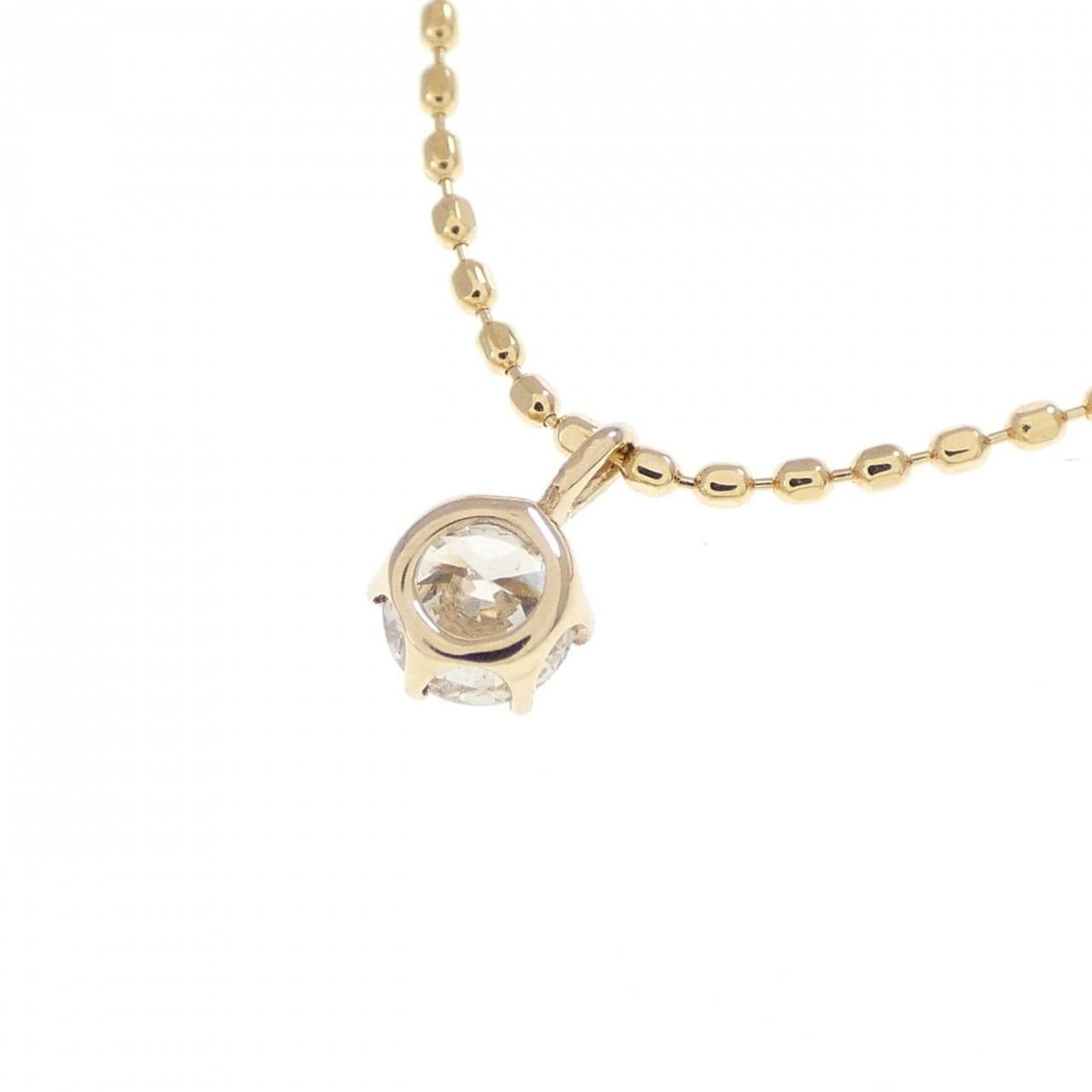 K18YG ダイヤモンド ネックレス 0.36CT
