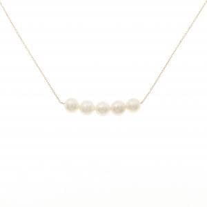 K18YG 淡水パール ネックレス