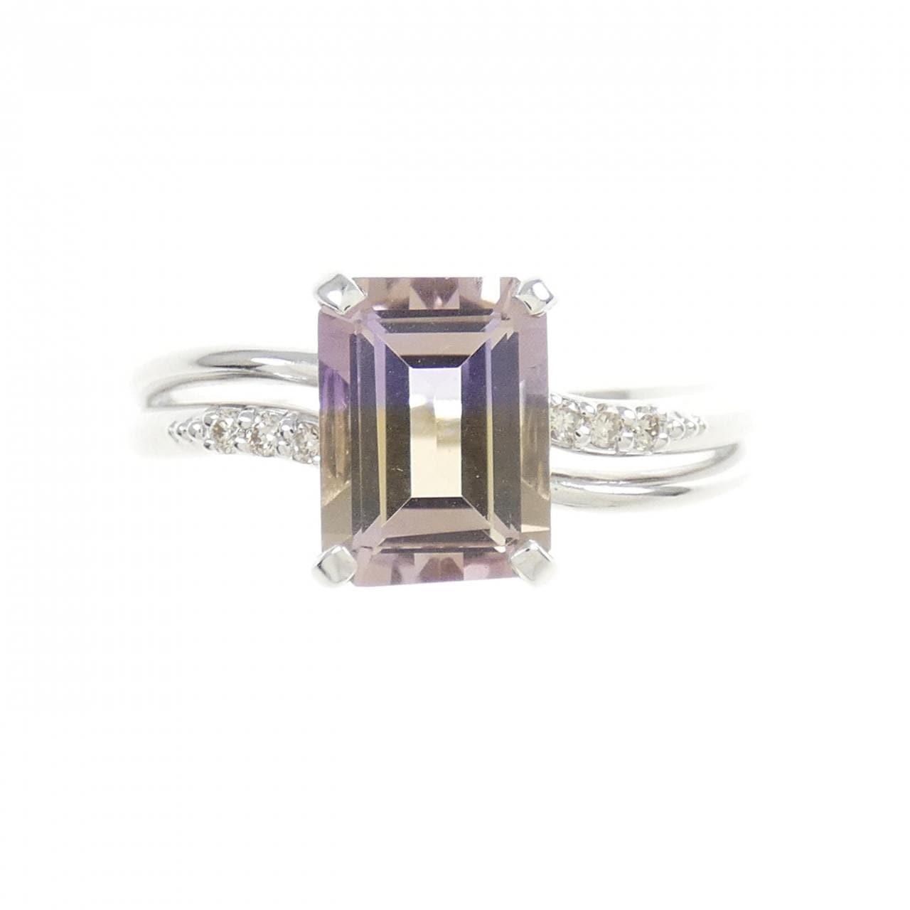 K18WG Ametrine Ring 1.68CT