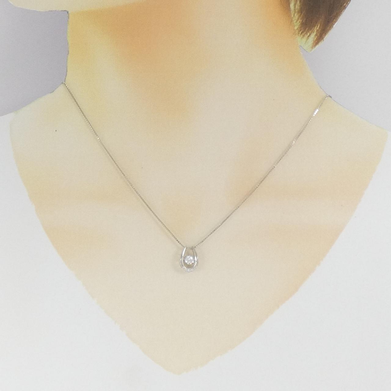 PT ダイヤモンド ネックレス 0.244CT