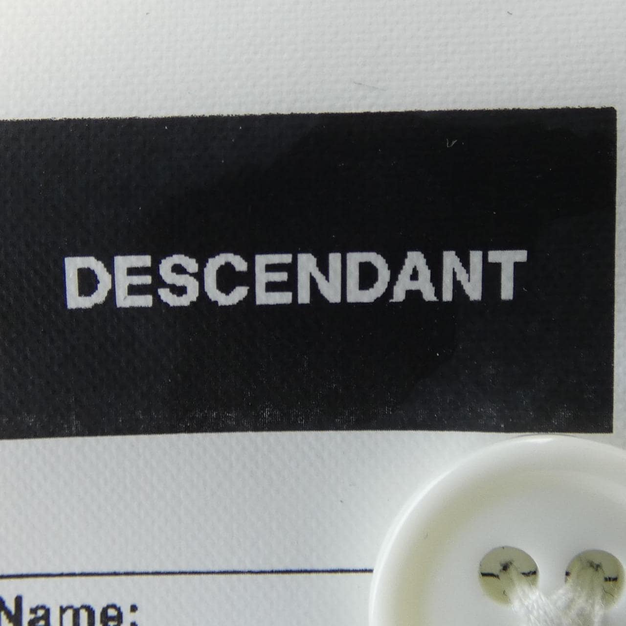 ディセンダント DESCENDANT ポロシャツ