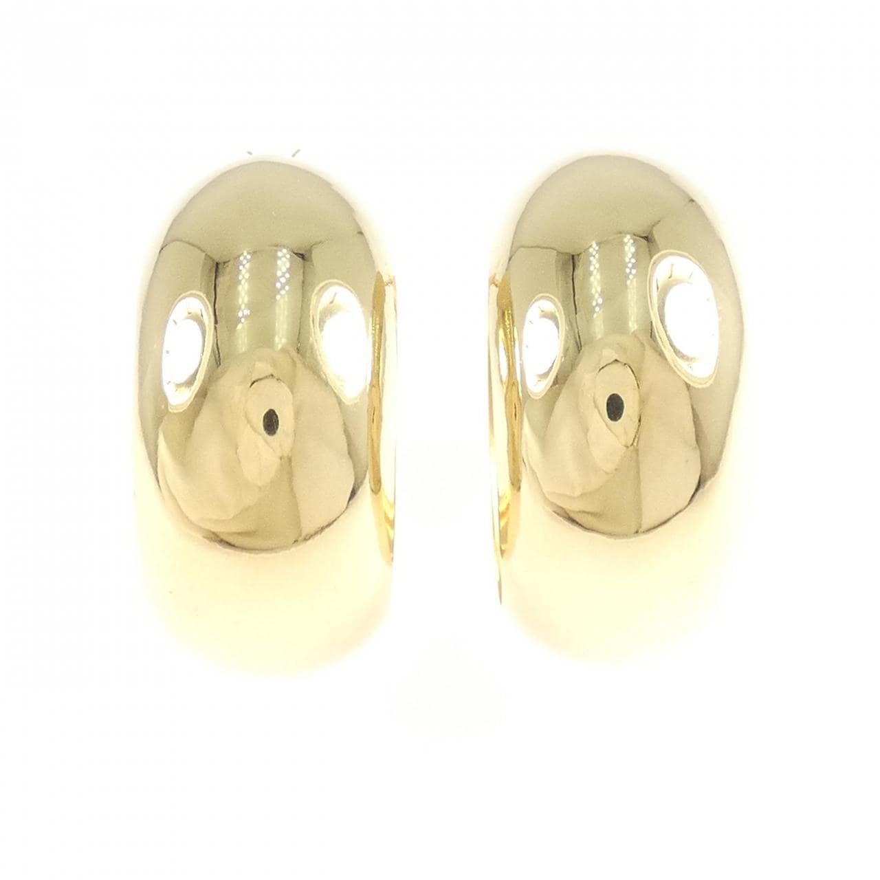 【新品】K18YG フープ ピアス