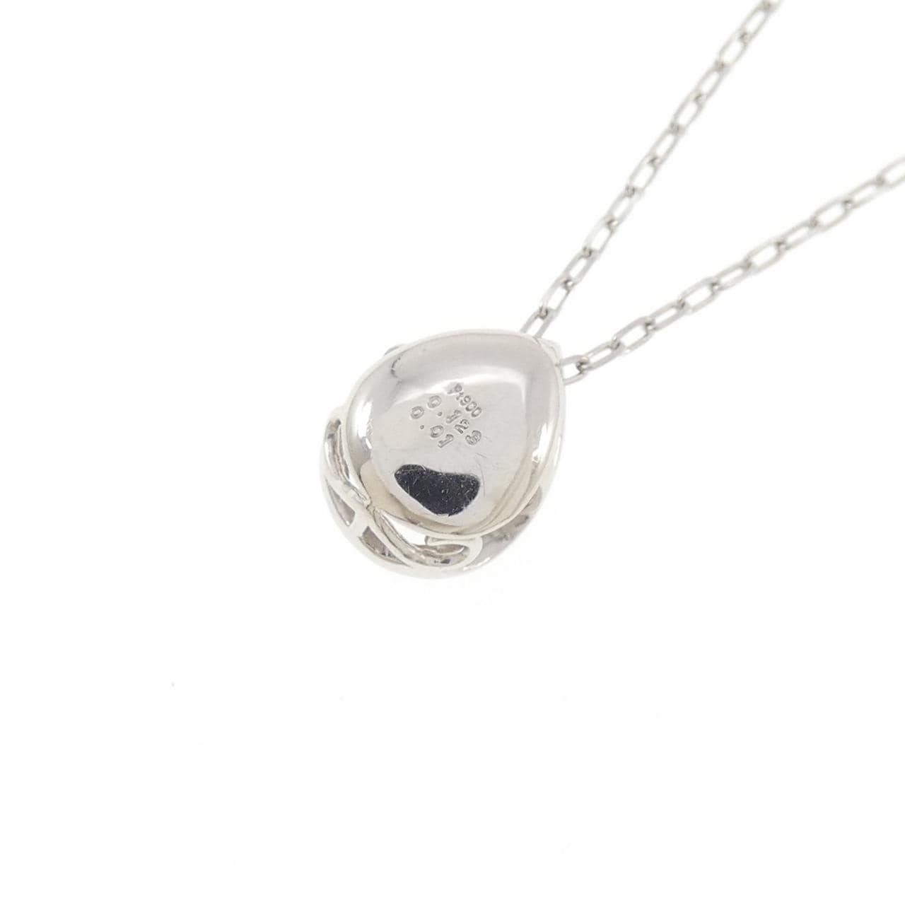 PT900/PT850 ダイヤモンド ネックレス 0.123CT