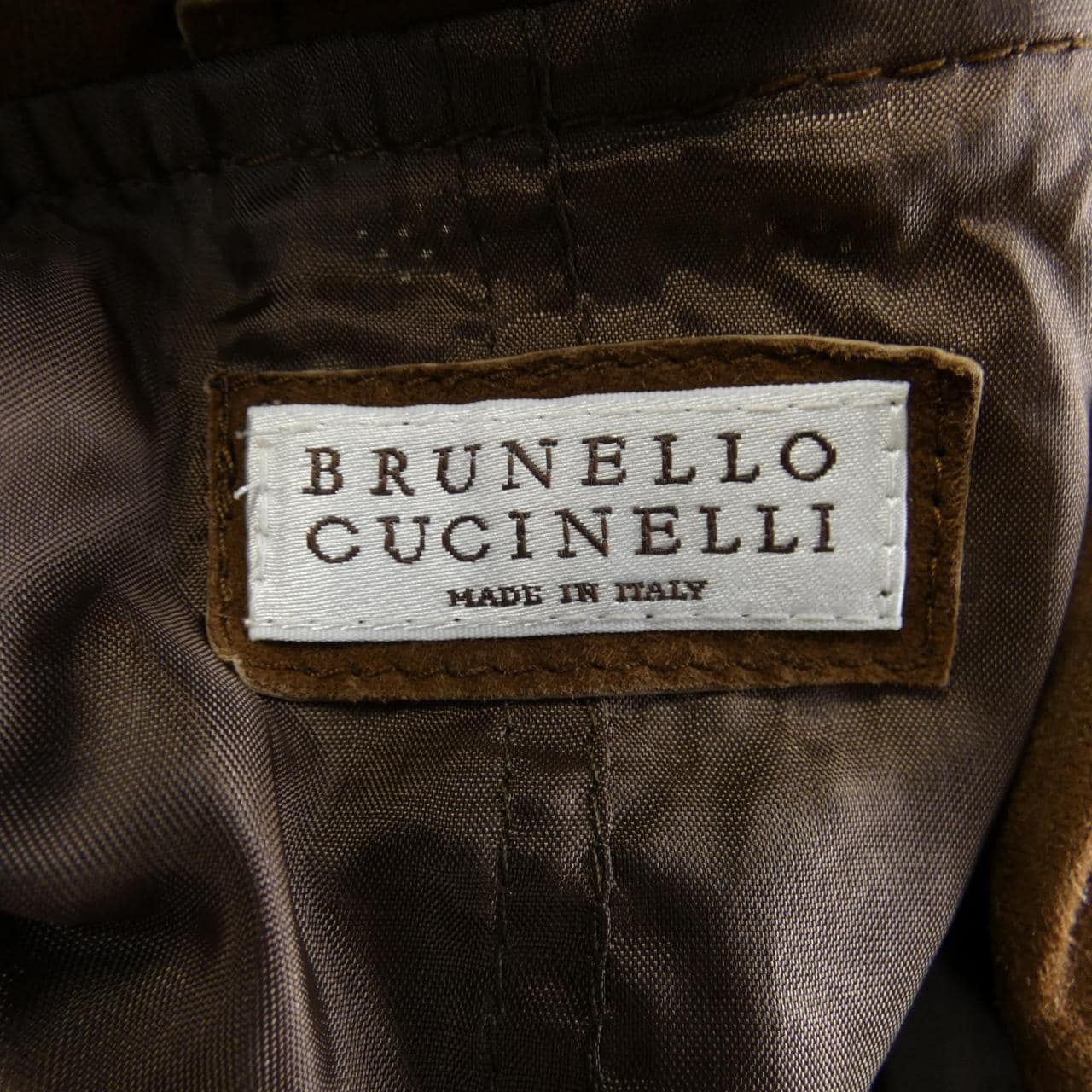 BRUNELLO CUCINELLI CUCINELLI 皮夹克