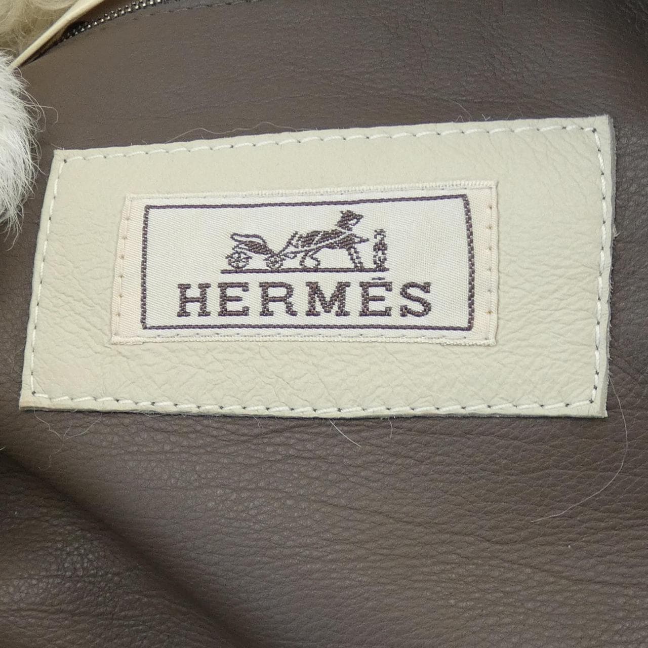 エルメス HERMES *22-5018 ムートンジャケット