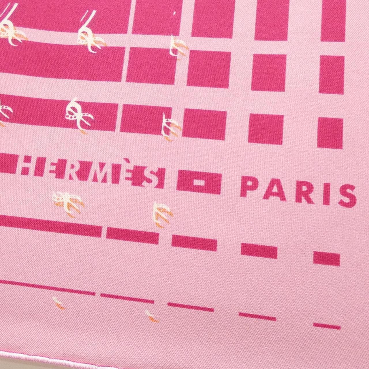エルメス 24　FAUBOURG SECONDE カレ 002656S スカーフ