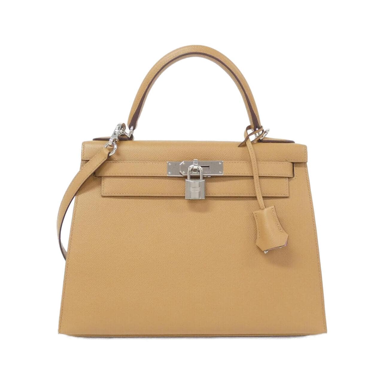 HERMES Kelly Verso 28cm Shoulder Bag