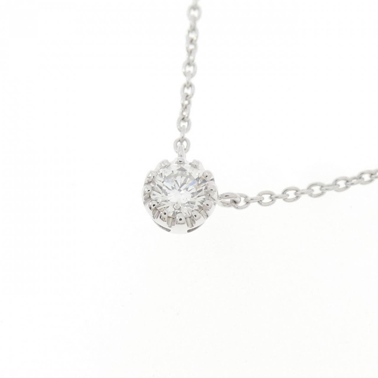 スタージュエリー ダイヤモンド ネックレス 0.12CT