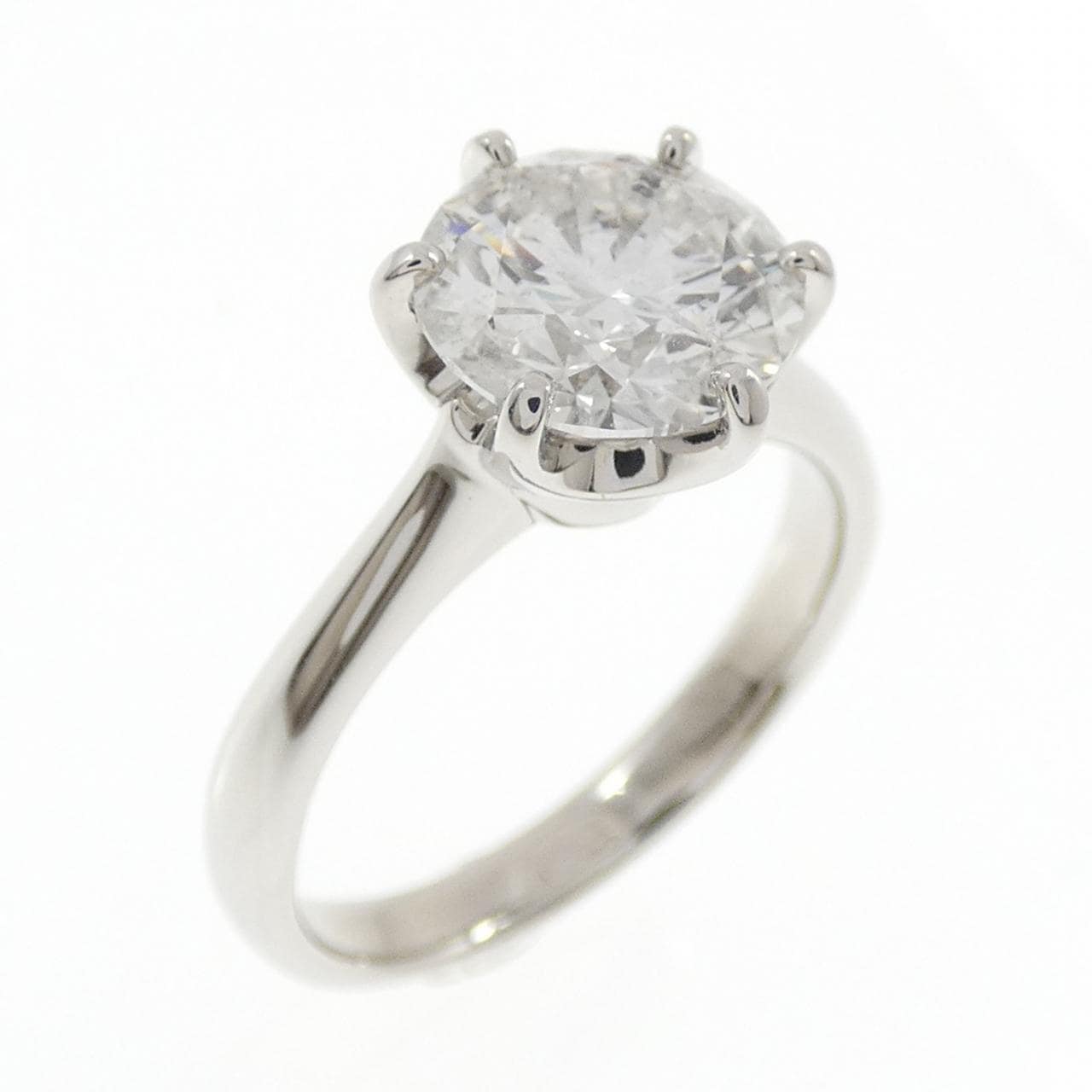 【リメイク】PT900 ダイヤモンド リング 2.013CT F SI2 EXT