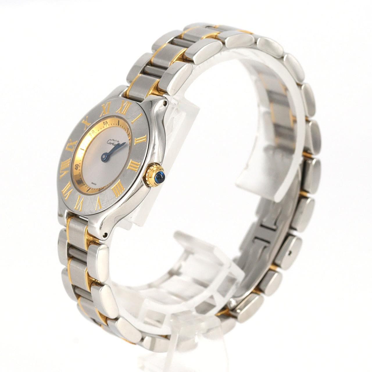 【ノーメンテナンス還元価格】カルティエ マスト21SM コンビ W10073R6 SSxYG クォーツ