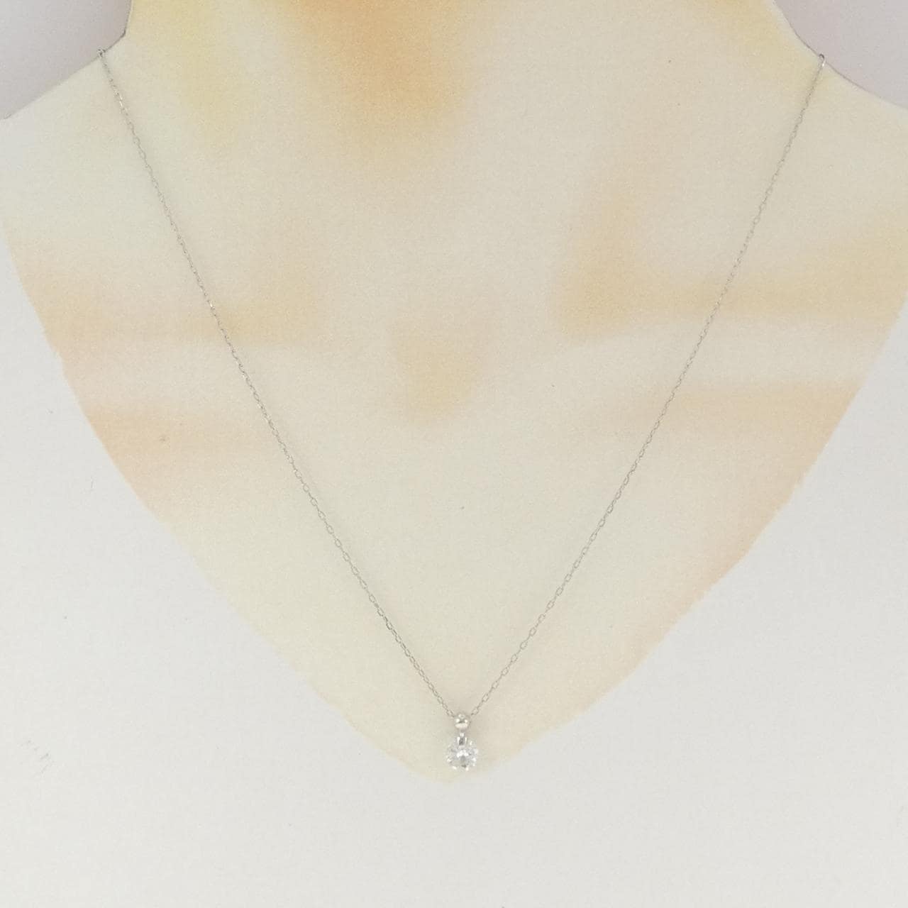 PT950/PT850 ダイヤモンド ネックレス 0.50CT