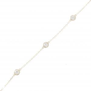 【リメイク】K10YG ダイヤモンド ブレスレット 0.25CT