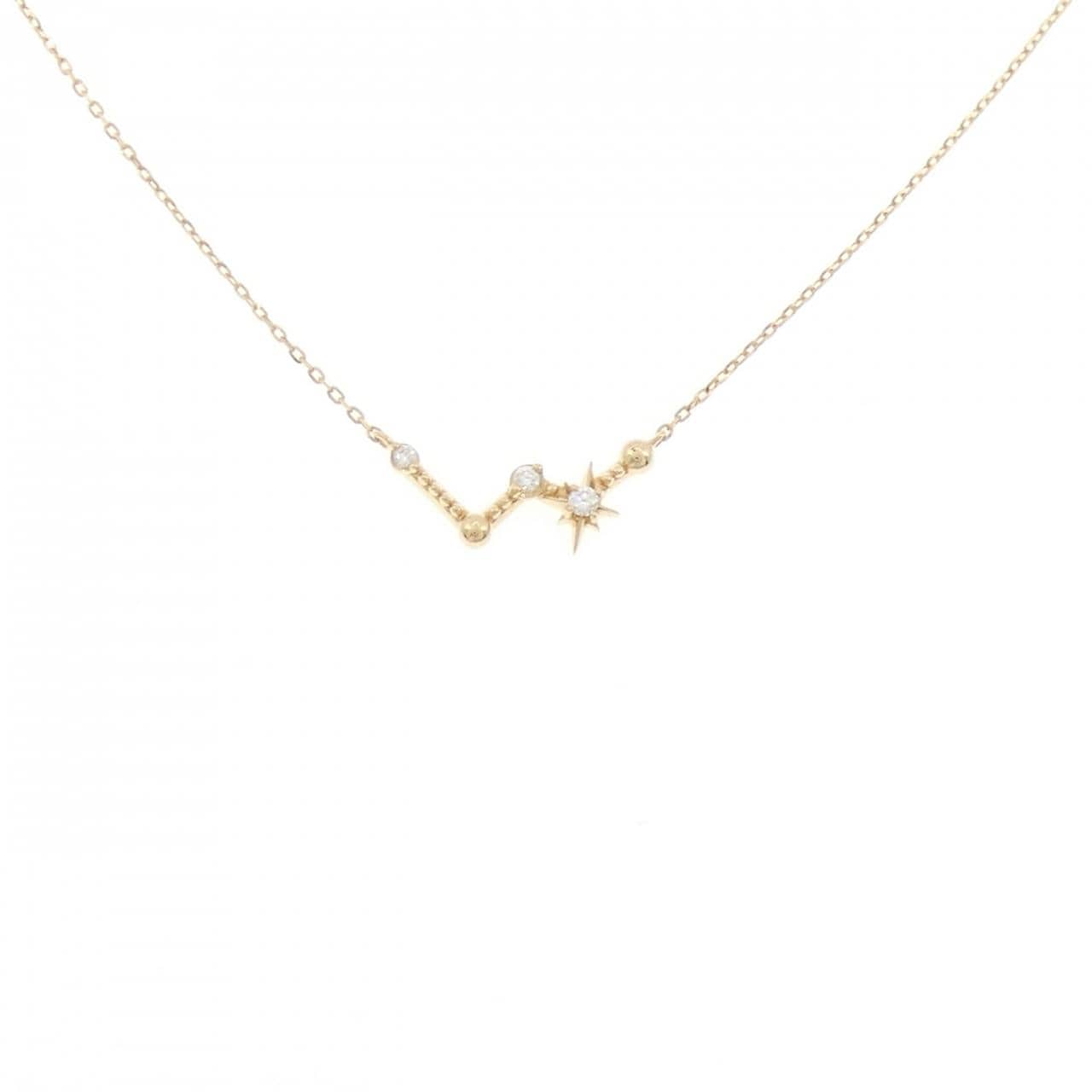 スタージュエリー ダイヤモンド ネックレス 0.03CT