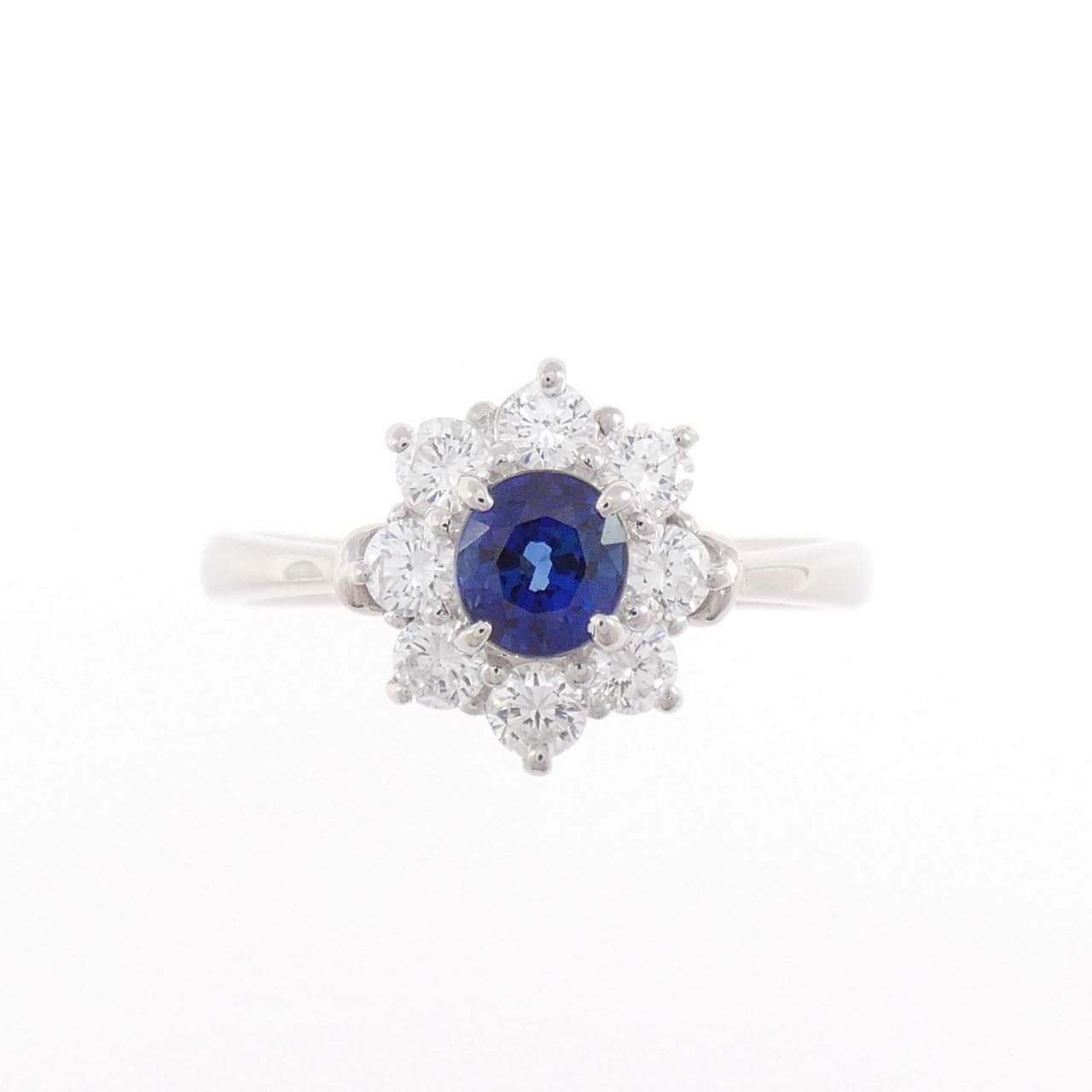 PT900 サファイヤ リング 0.65CT
