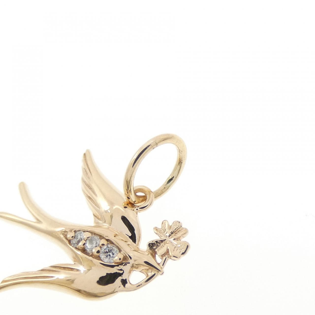 アガット ダイヤモンド ペンダント 0.02CT