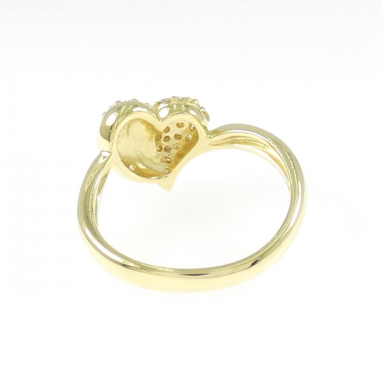 K18YG ダイヤモンド リング 0.33CT