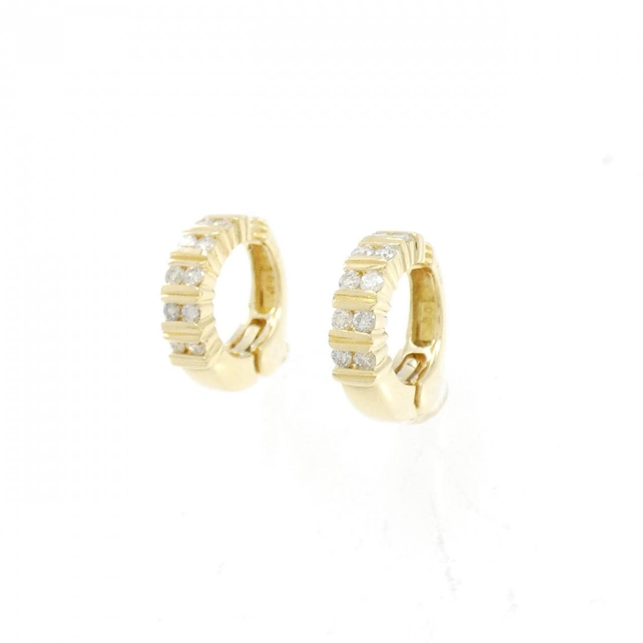 K18YG Diamond Earrings 0.28CT