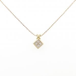 K18YG ダイヤモンド ネックレス 0.30CT