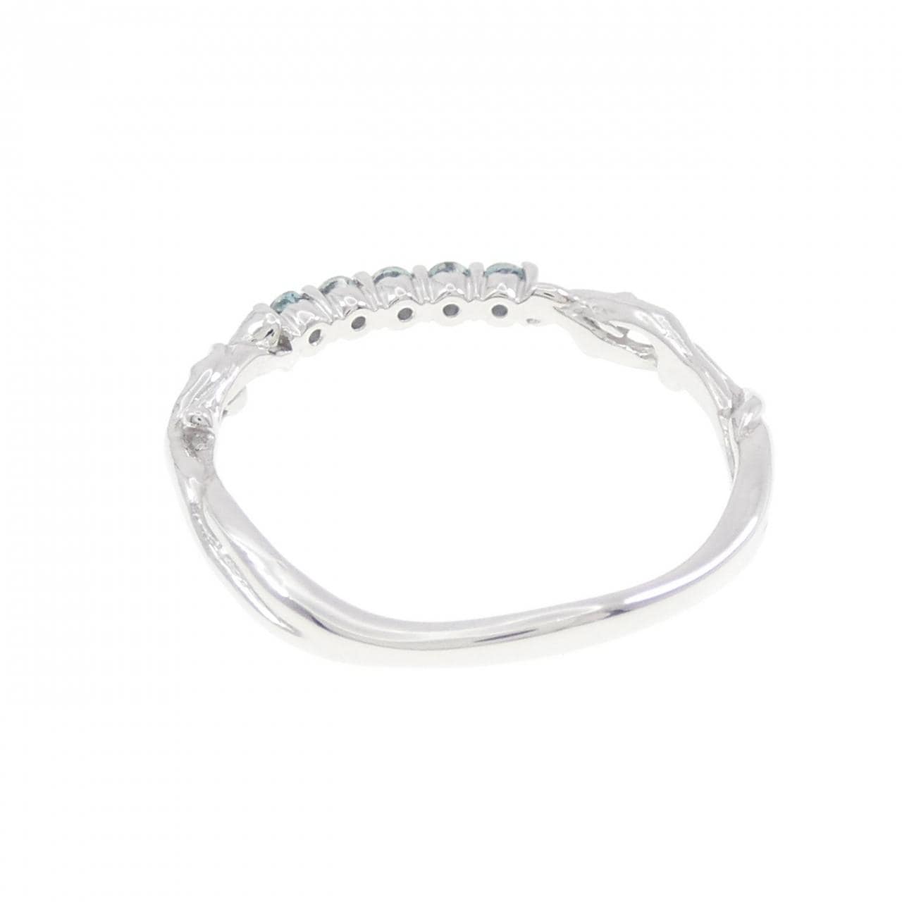K18WG Alexandrite Ring