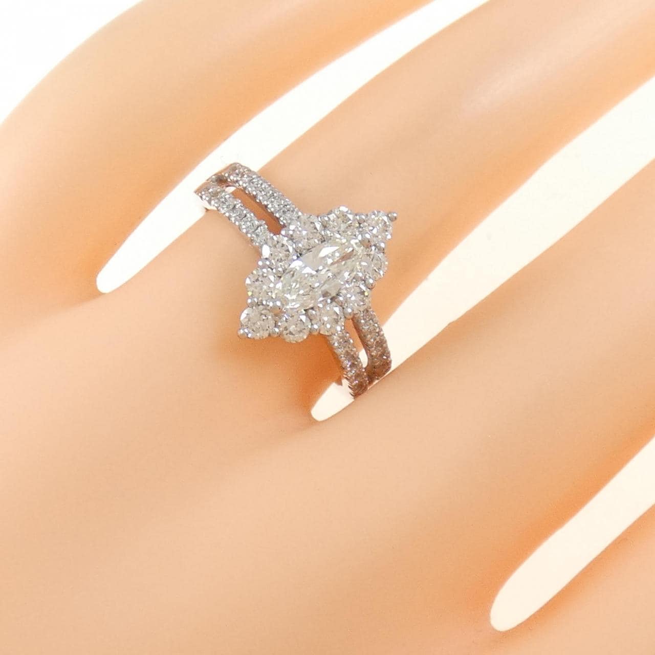 PT900 ダイヤモンド リング 0.350CT