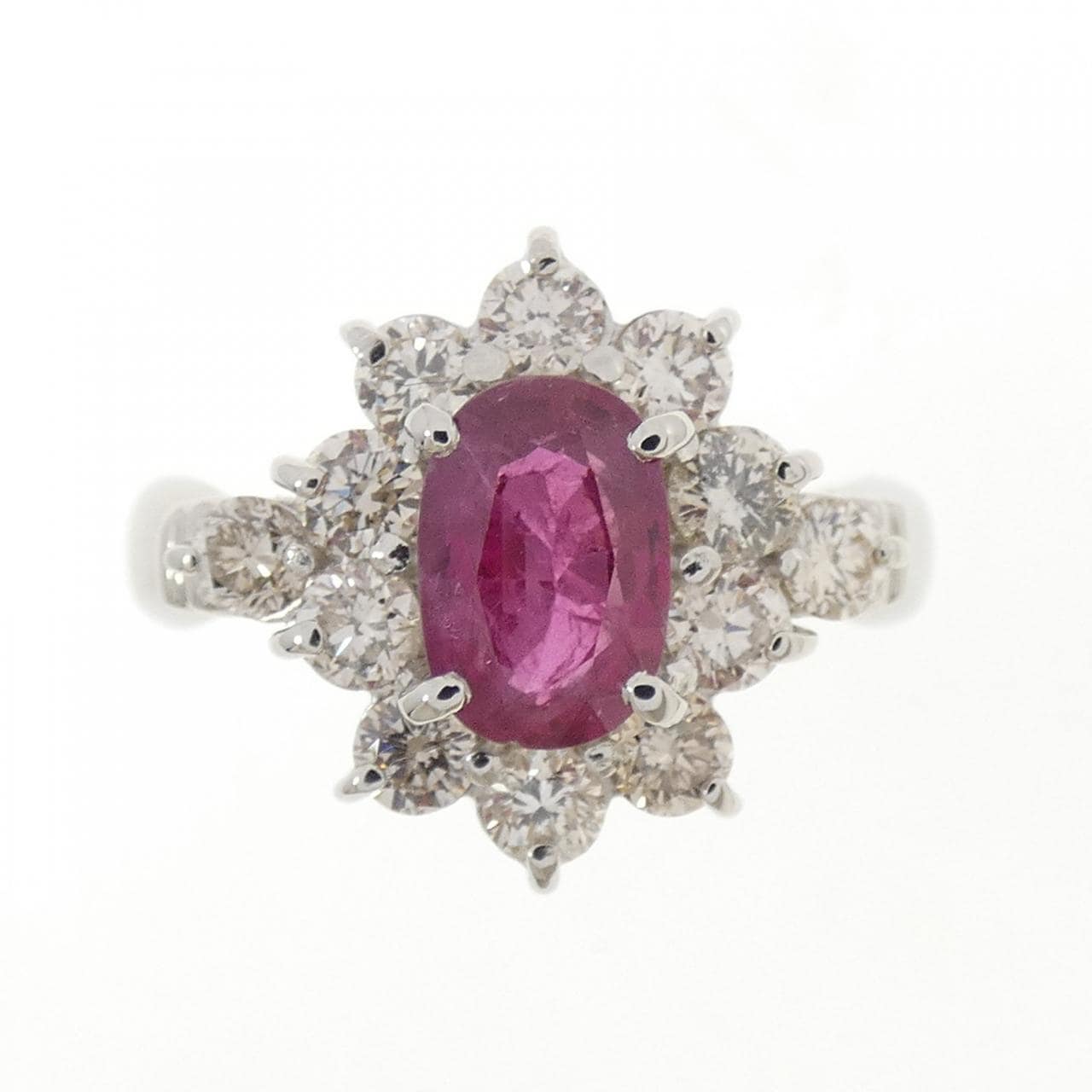 PT900 ルビー リング 1.14CT