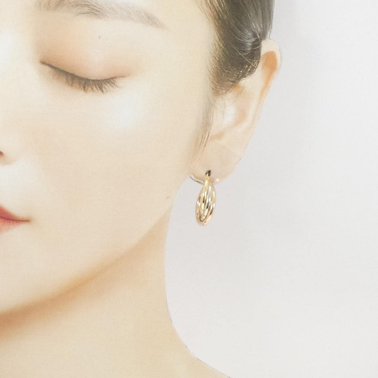 750スリーカラー ピアス