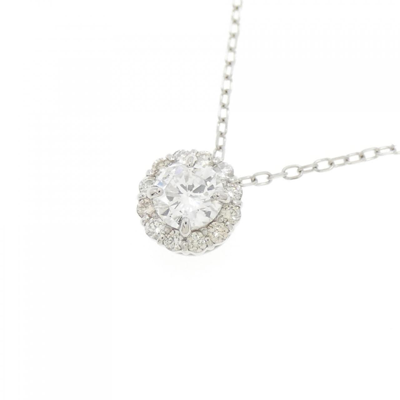 [BRAND NEW] PT Diamond Necklace 0.320CT