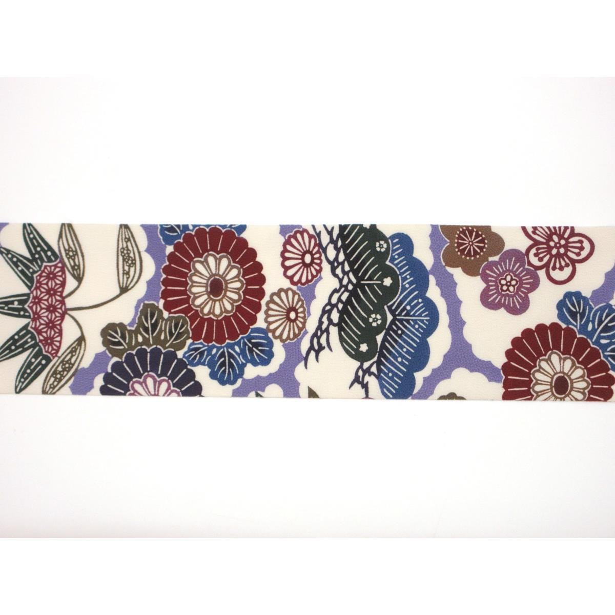 専用帯3920○栗山吉三郎謹製 和染紅型 高級正絹 落款 紬名古屋仕立て