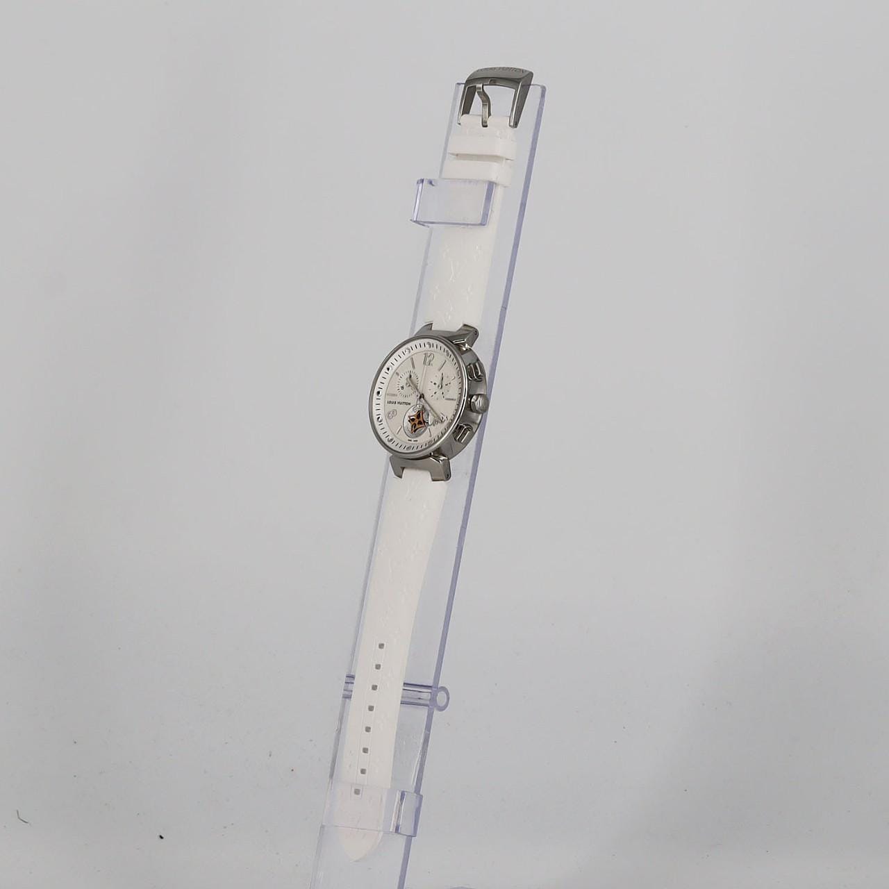 ルイヴィトン タンブールムーンスタークロノグラフ Q8G00 SS クォーツ