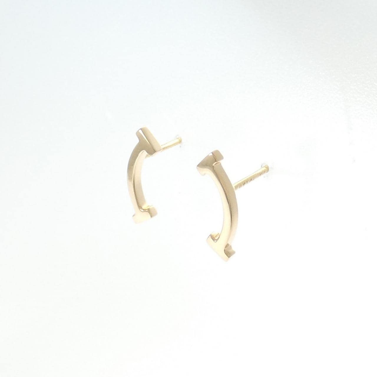 ティファニー Tスマイル ピアス