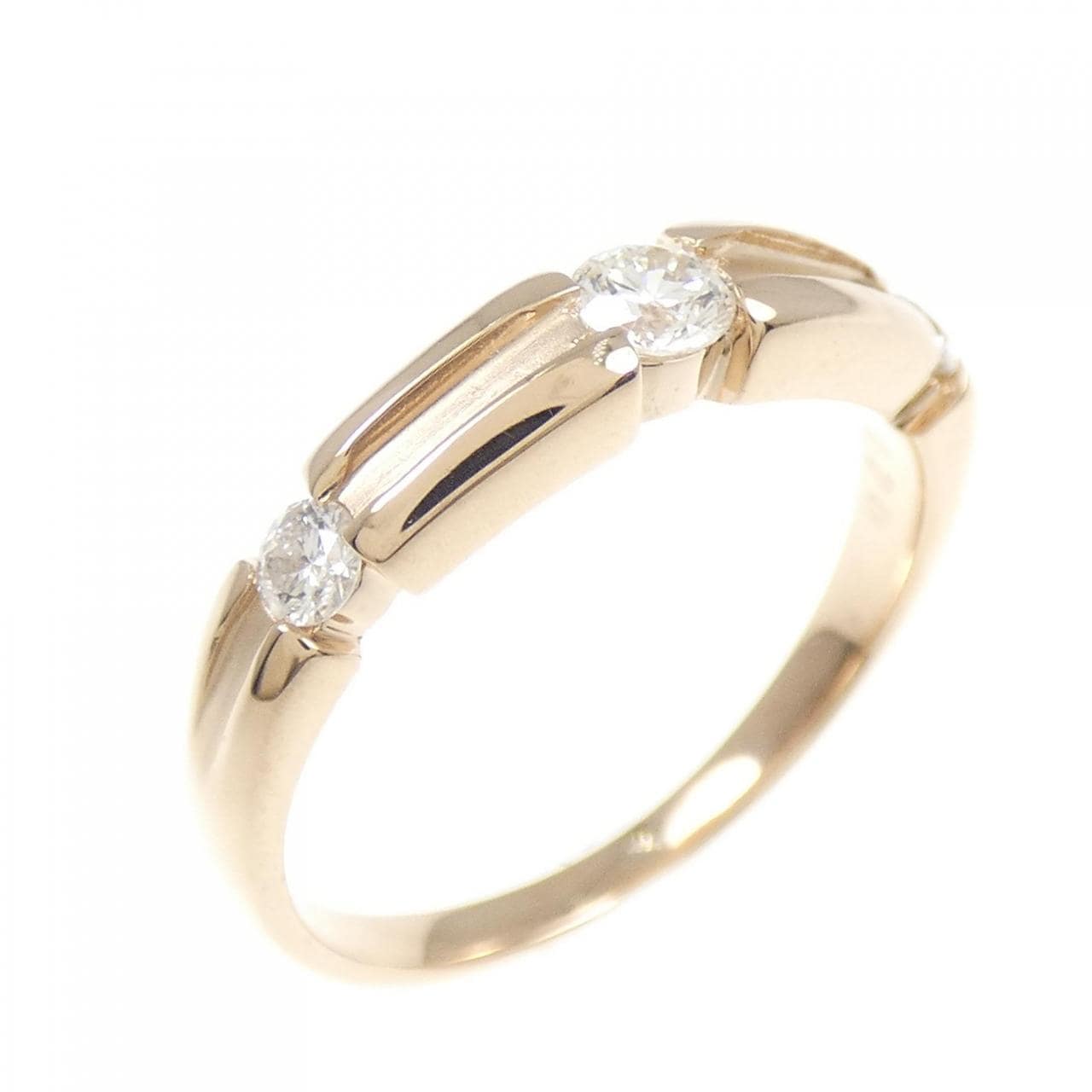 K18PG ダイヤモンド リング 0.20CT