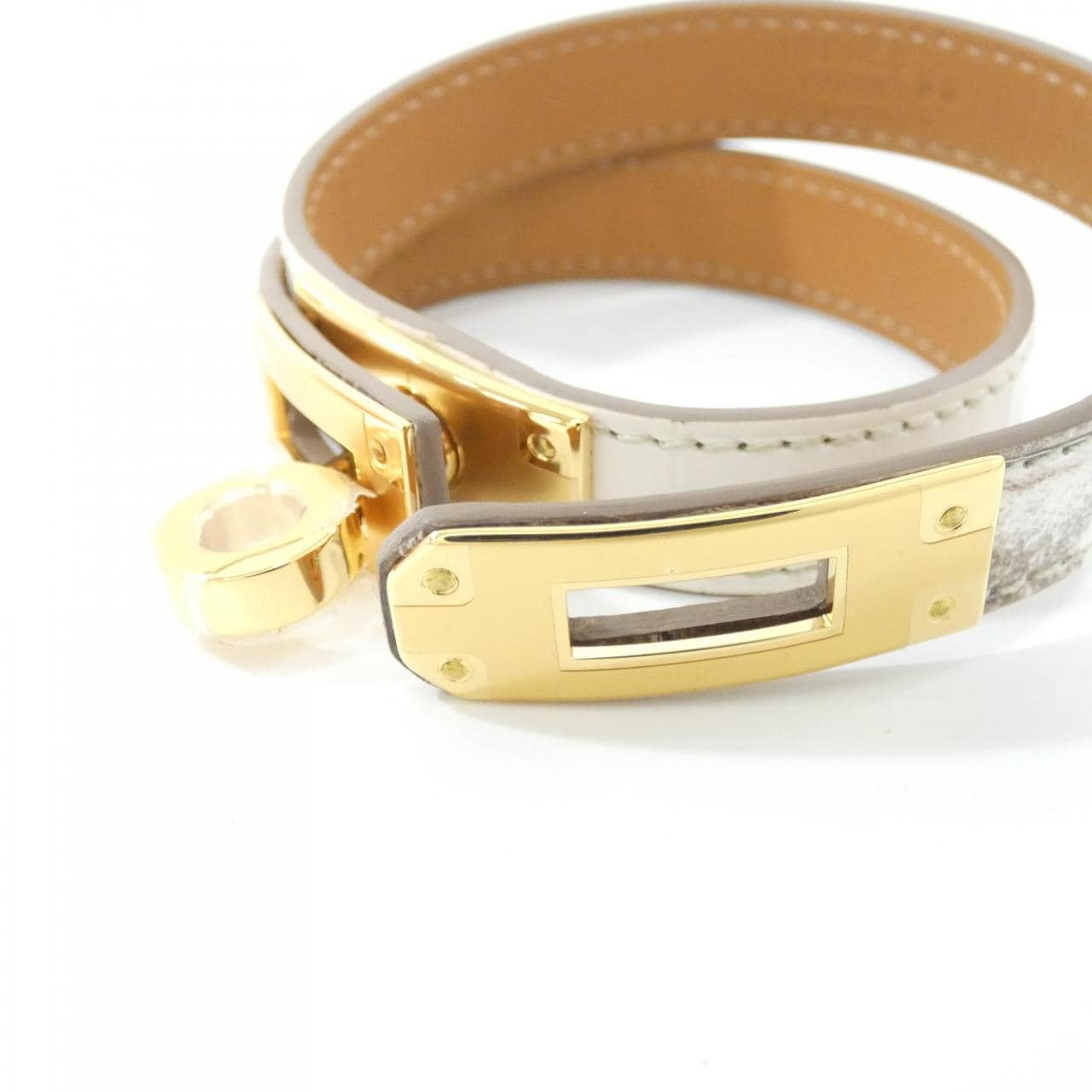 【未使用品】エルメス ケリー ドゥブル トゥール ブレスレット