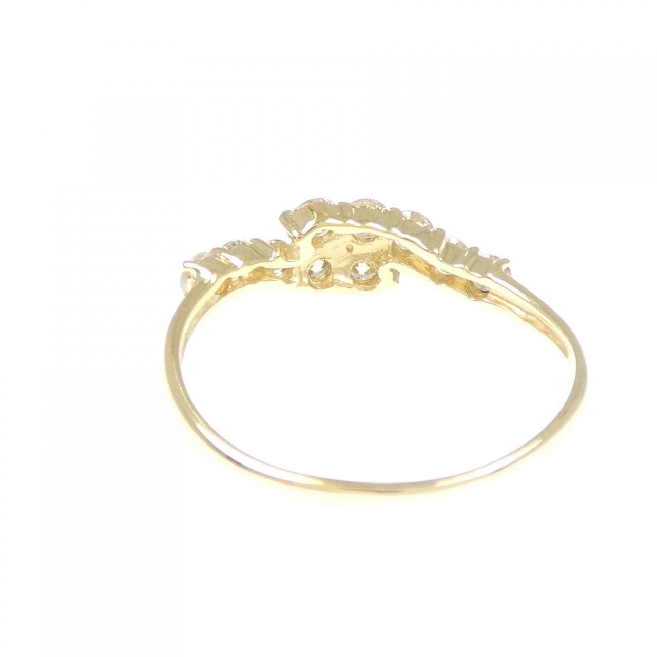 K18YG ダイヤモンド リング 0.20CT
