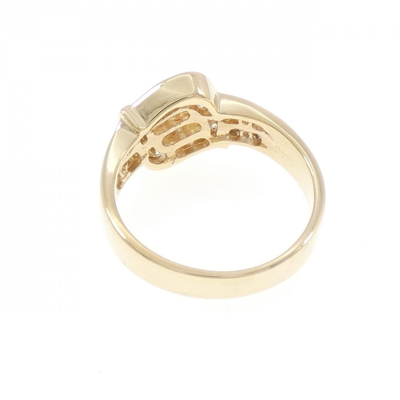 K18YG ダイヤモンド リング 0.75CT