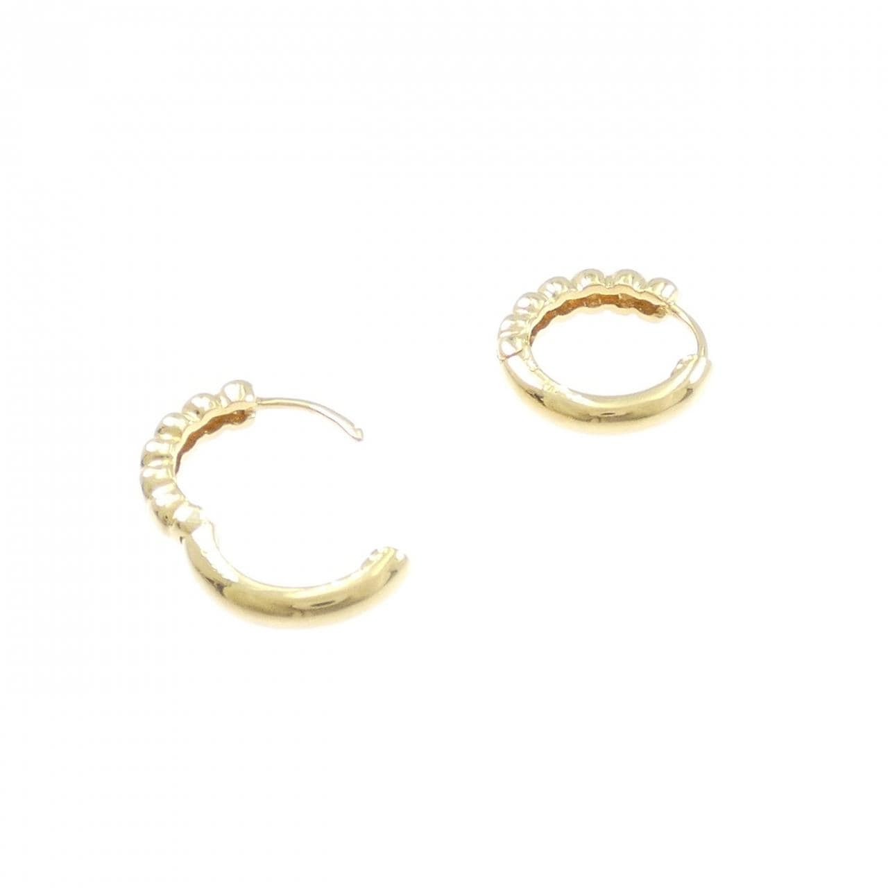 K18YG ダイヤモンド ピアス 0.20CT