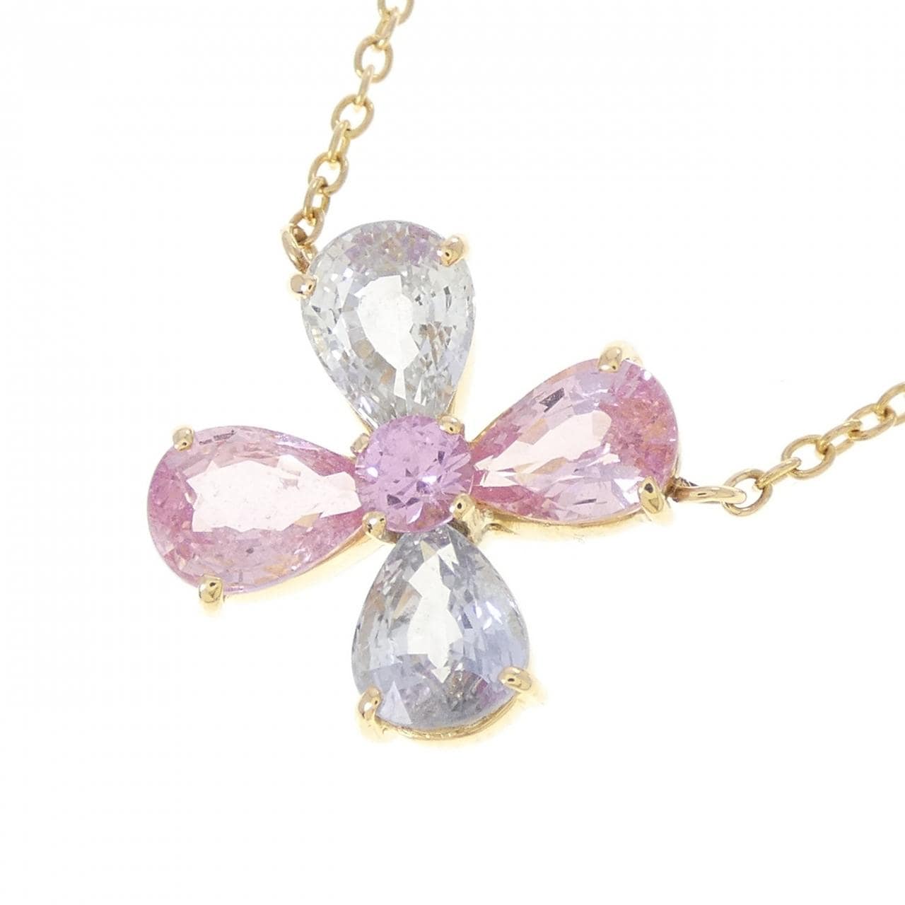 ポンテヴェキオ サファイヤ ネックレス 3.86CT