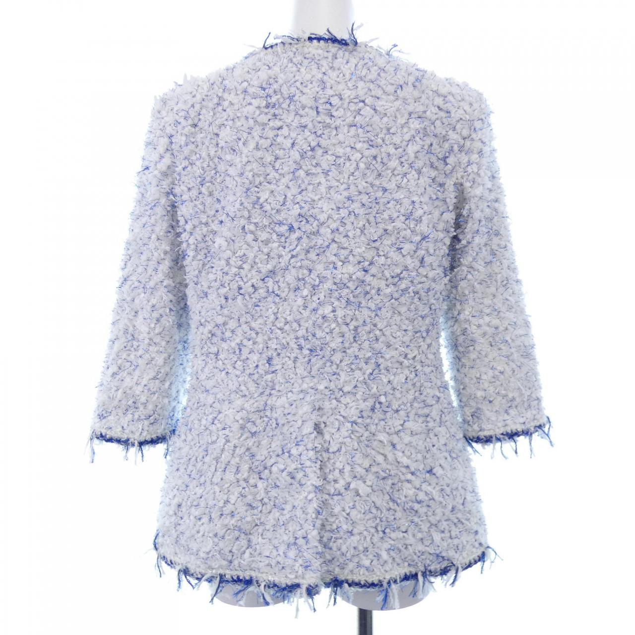 シャネル CHANEL ノーカラージャケット