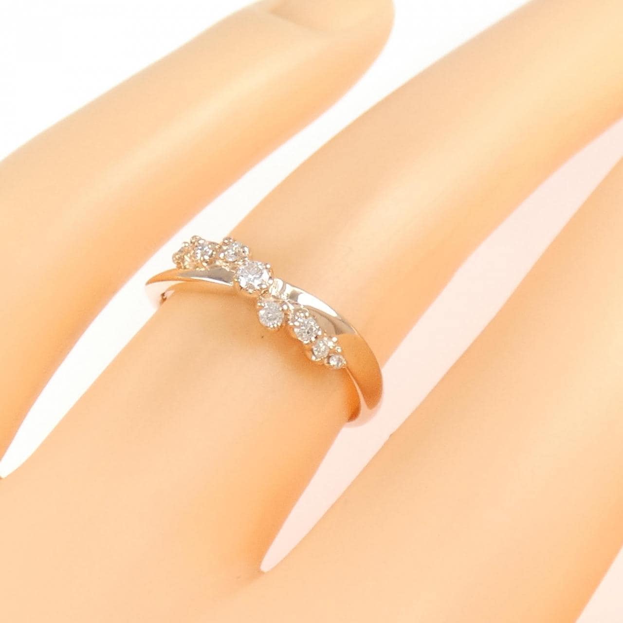 KUMIKYOKU Diamond Ring 0.12CT