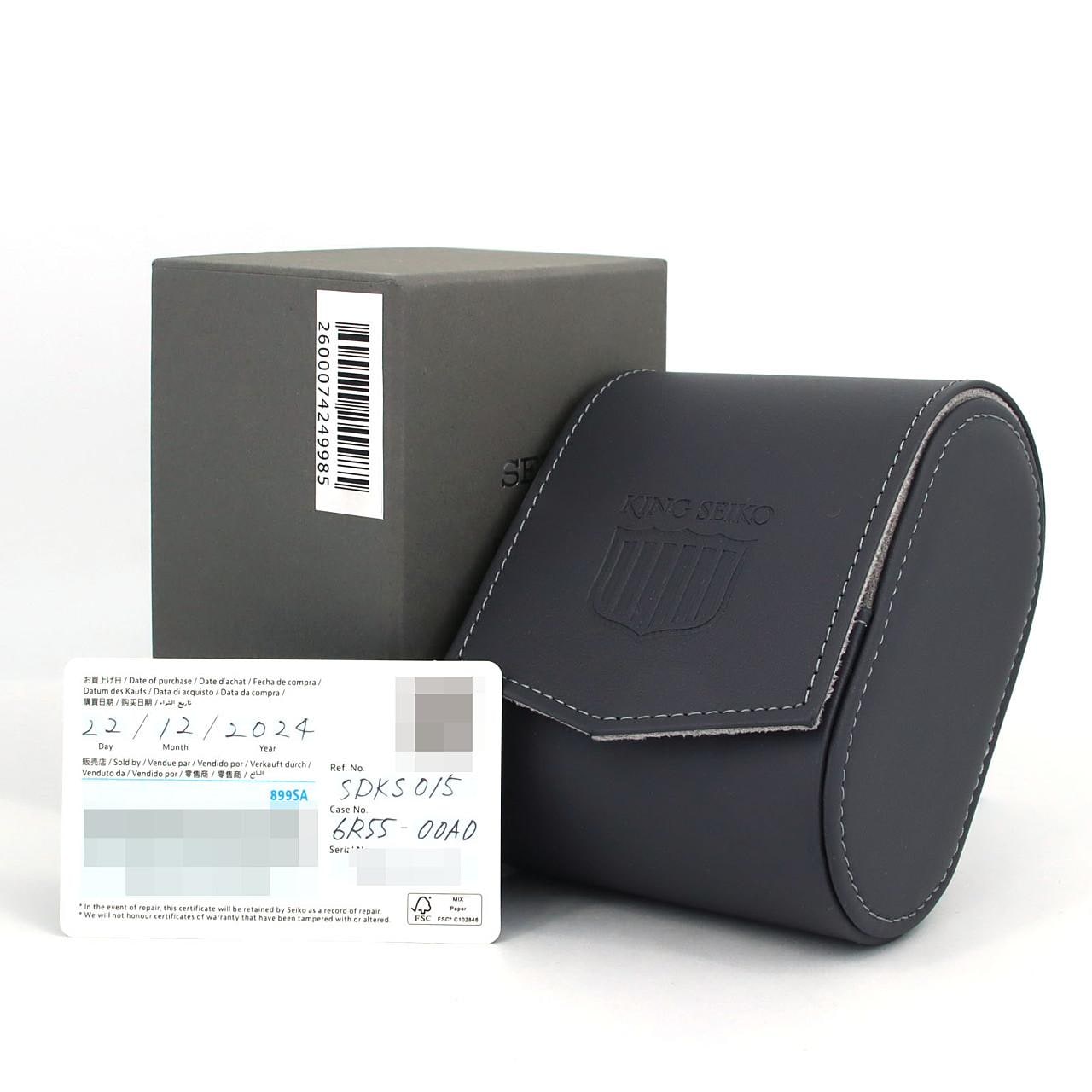 セイコー キングセイコー 6R55-00A0/SDKS015 SS 自動巻