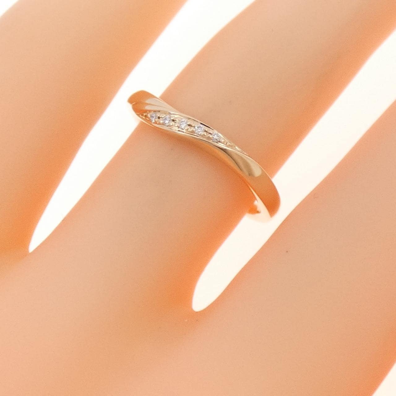 4゜C ダイヤモンド リング