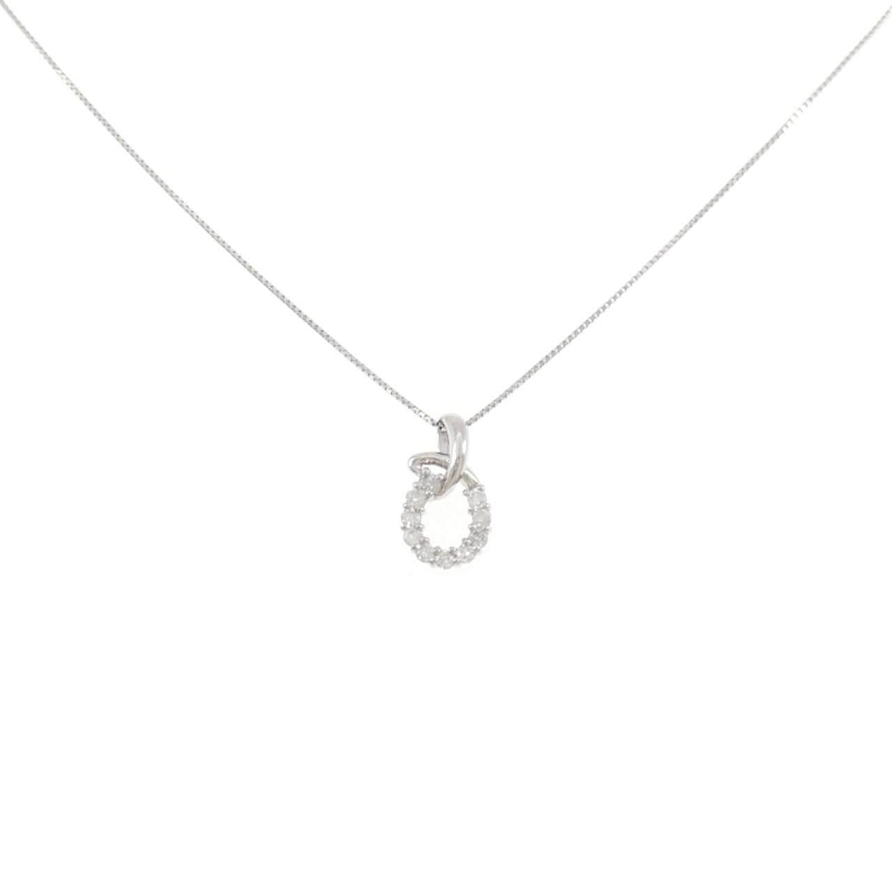 PT900/PT850 ダイヤモンド ネックレス 0.20CT