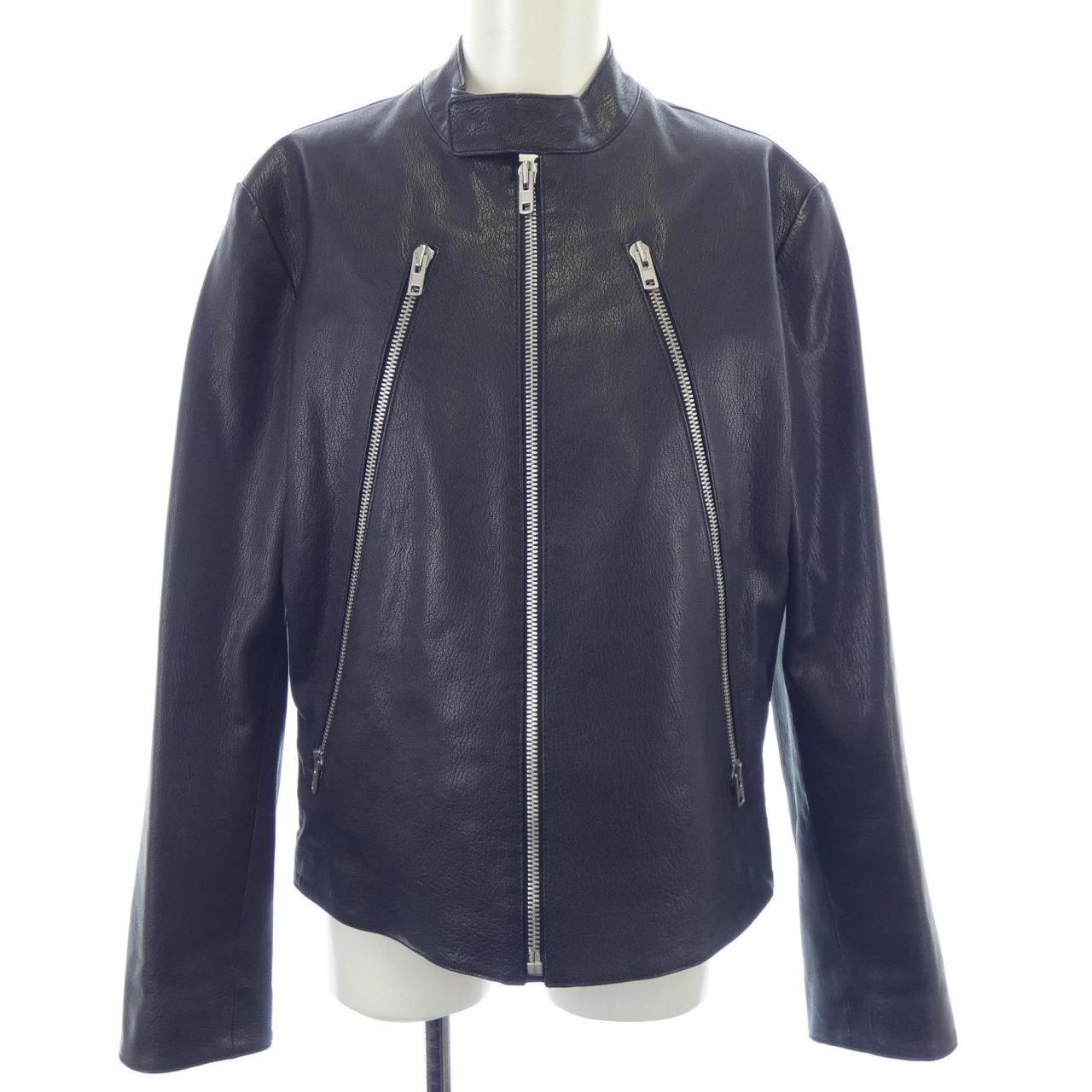 メゾンマルジェラ Maison Margiela S50AM0347 レザーライダースジャケット