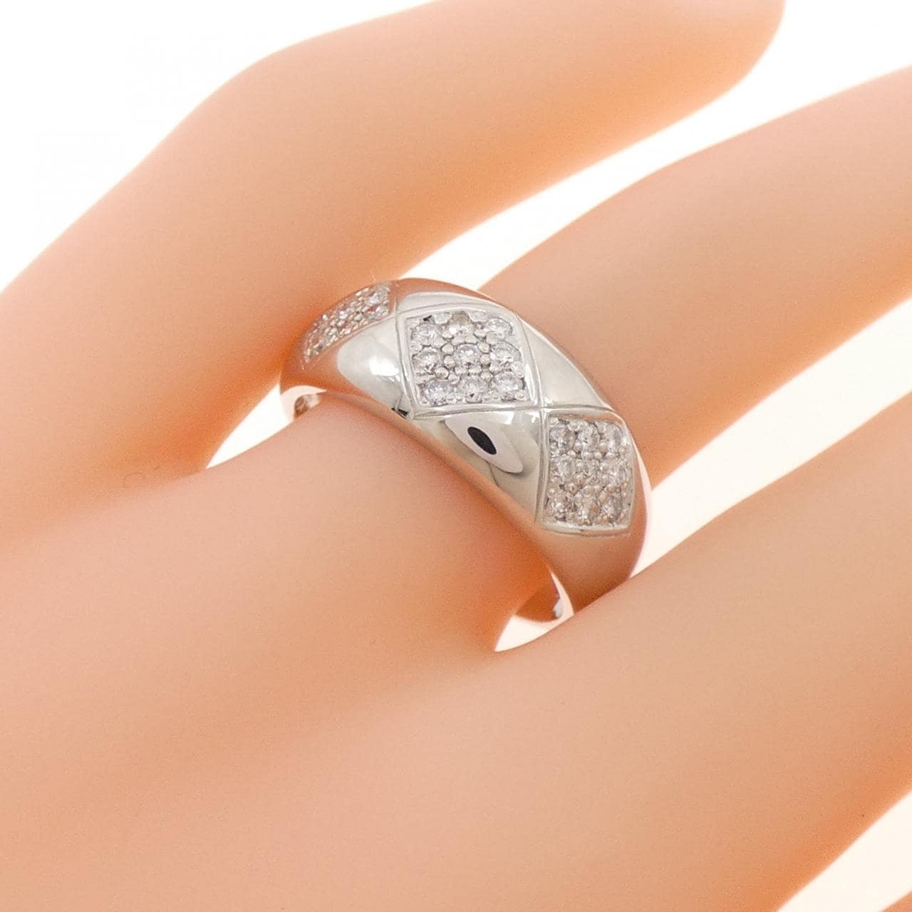 PT1000 ダイヤモンド リング 0.33CT