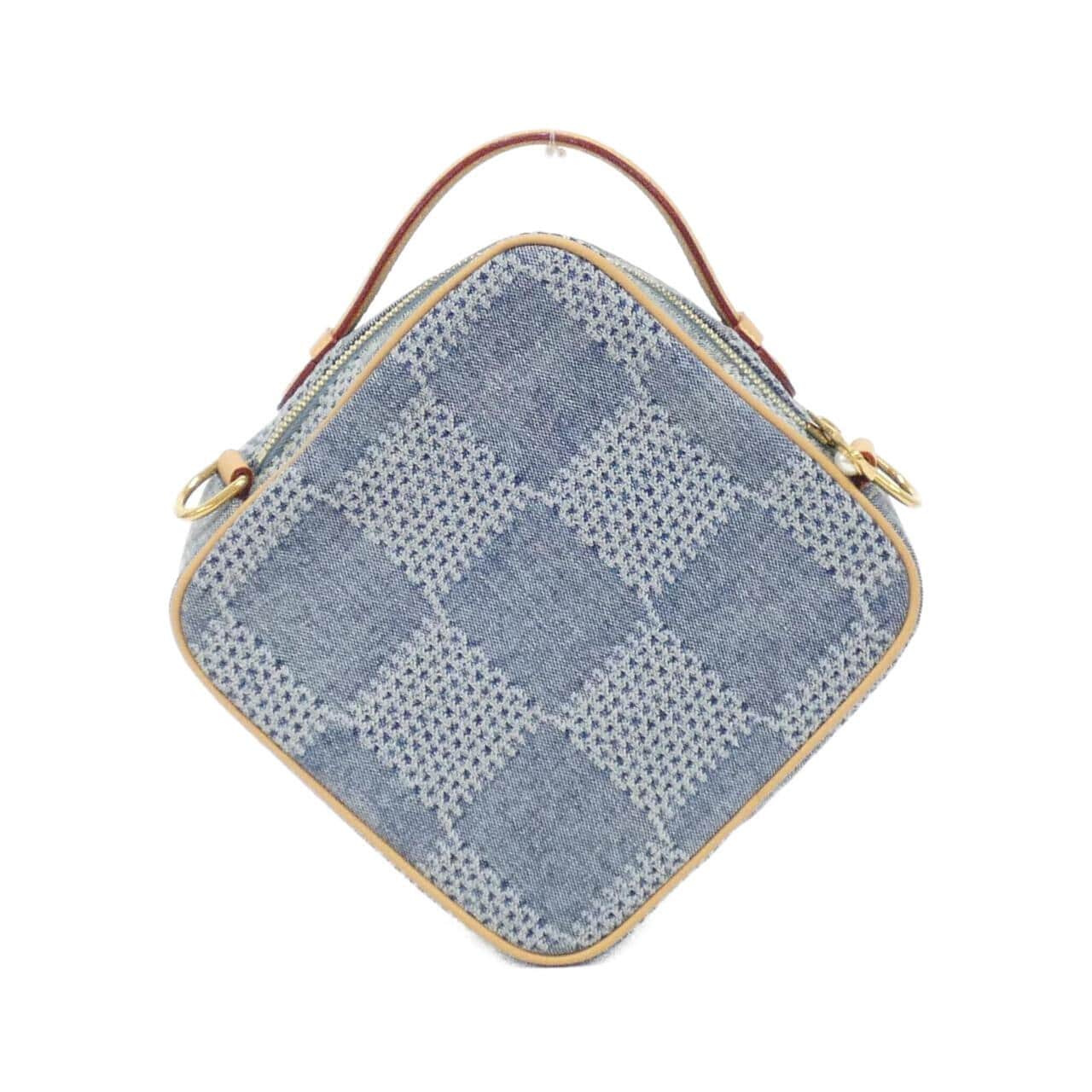 ルイヴィトン ダミエ デニム 3D チェス メッセンジャー N40706 ショルダーバッグ