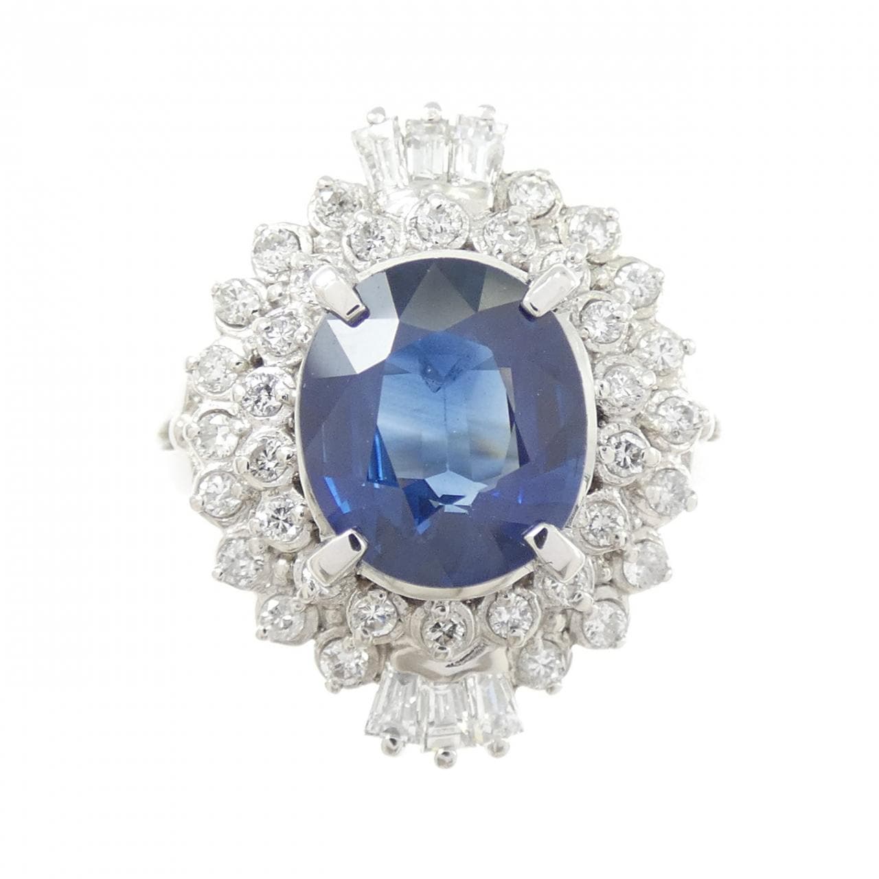 PT900 サファイヤ リング 2.45CT