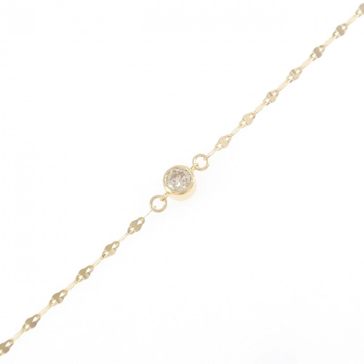 K18YG ダイヤモンド ブレスレット 0.15CT