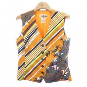 【ヴィンテージ】エルメス HERMES LES COURSES ツイルレーヌ. ベスト