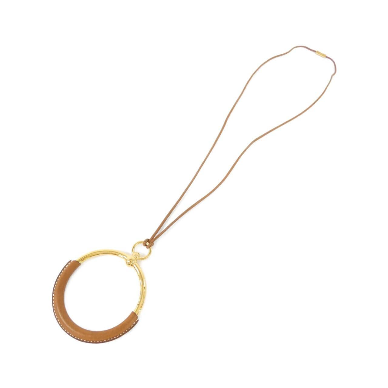 HERMES Loop 072932CC Necklace