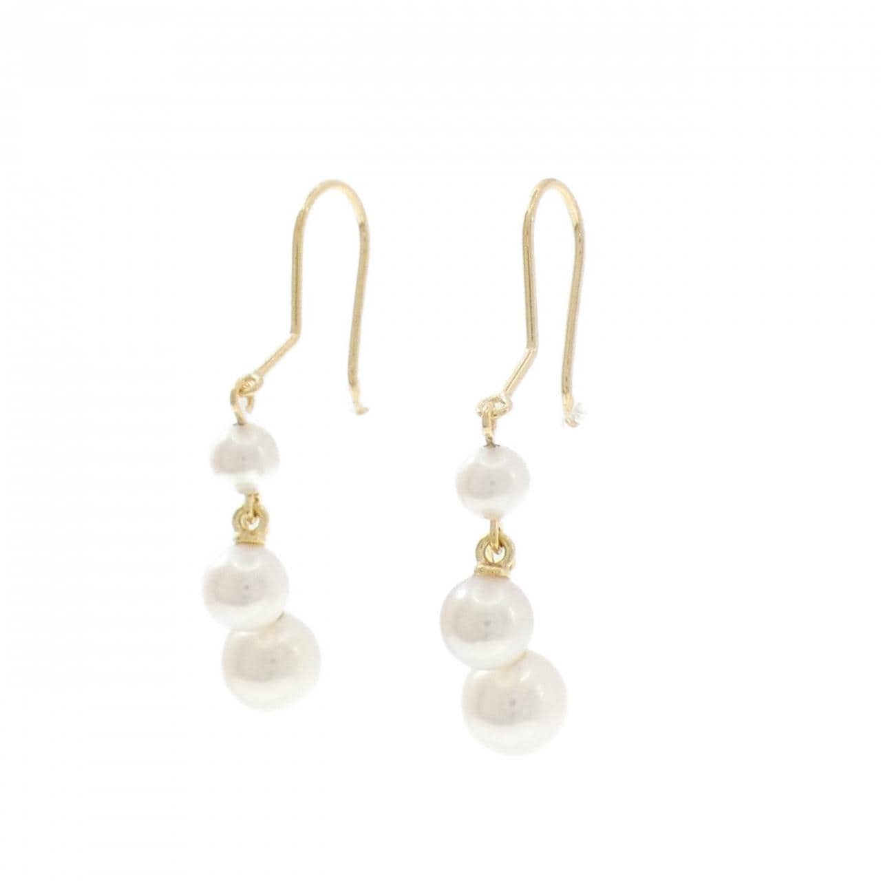 K18YG アコヤパール ピアス