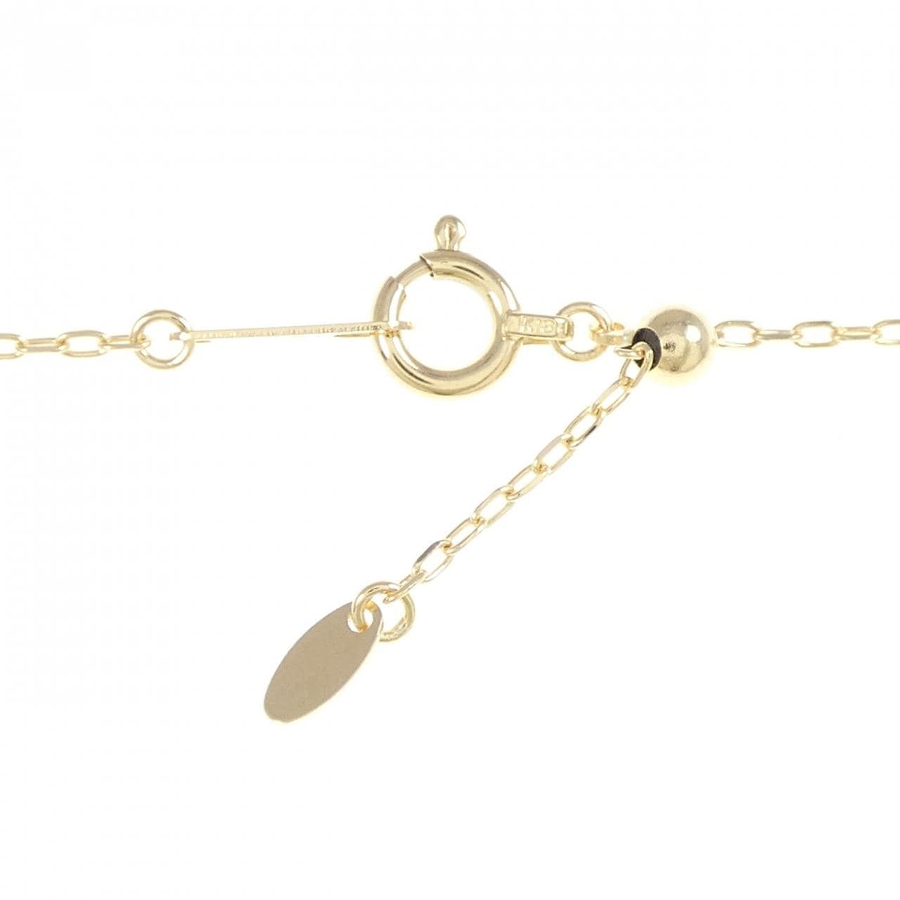 K18YG sapphire necklace